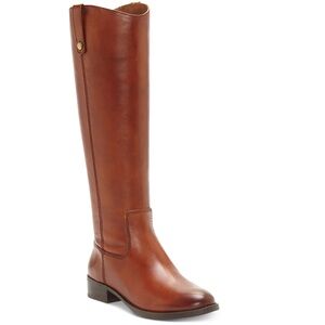 Fawne Wide-Calf Leather Knee High Boots, Created for Macy's